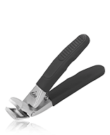 Erbe Solingen Nagelknipper Nagelknipser Soft-Grip schwarz Nagelknipper 8,5 cm