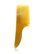 Golddachs Baardverzorging Baardkam hoorn 8 cm met handvat Kammen & borstels