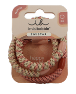 Invisibobble Twistar Blush Braids Haarrubber 3 stuk