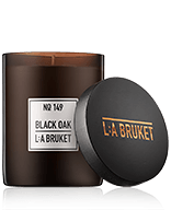 L:A BRUKET Home Fragrance 149 Scented Candle Black Oak Geurkaars 260 g