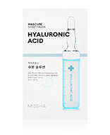 Missha Mascure Hyaluronic Acid Sheet Mask Verzorgingsmasker 28 ml