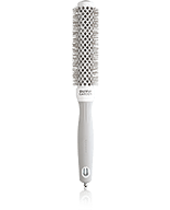 Olivia Garden Expert Blowout Speed gewellte Borsten 25 weiß & grau Borstel