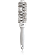 Olivia Garden Expert Blowout Speed gewellte Borsten 35 weiß & grau Borstel