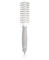 Olivia Garden Expert Blowout Vent Doppelborsten 20 weiß & grau Borstel