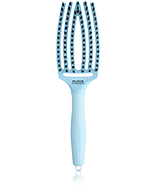 Olivia Garden Fingerbrush Combo Pastel Blue M Borstel