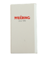 Pfeilring Manicure-Sets Zaketui, leer in metaallook, vernikkelde instrumenten Manicureset 3-teilig