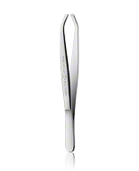 Pfeilring Pincetten Augenbrauenpinzette gekröpft, vernickelt 9 cm 1 stuk