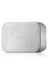 puremetics Accessoires Zeepdoos met lekbakje mat zilver gebloemd Schoonmaak & Wellness