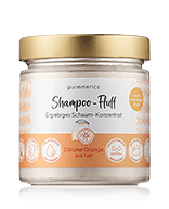 puremetics Shampoo-Fluff Citroen-sinaasappel - Vetbestrijdend Stevige shampoo 400 ml