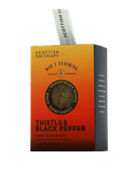 Scottish Fine Soaps Men's Grooming Thistle & Black Pepper Body Scrub Bar Body‑peeling 150 g