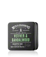 Scottish Fine Soaps Men's Grooming Vetiver & Sandalwood Shampoo Bar Stevige shampoo 100 g