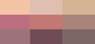 Backstage Eye Palette 004 Rosewood Neutrals