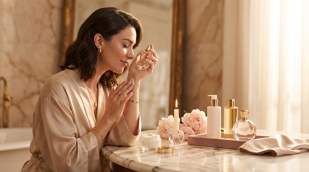 Beïnvloeden bodylotion of douchegel de geur van mijn parfum?