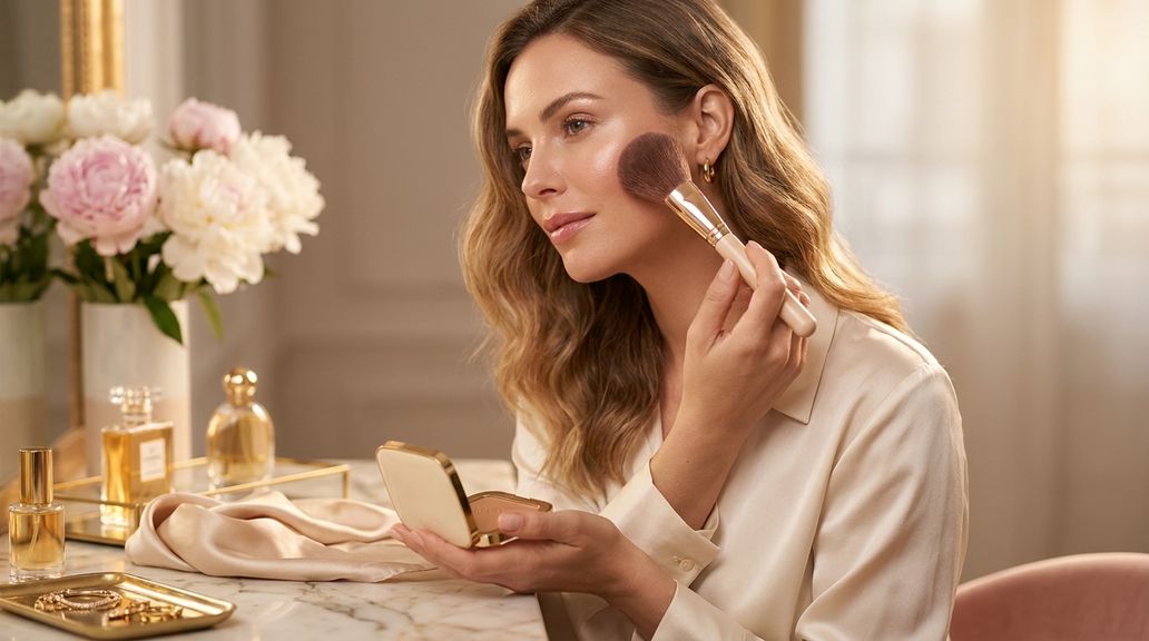 Hoe kan ik blush en bronzer aanpassen aan verschillende make-uptrends (bijvoorbeeld draping, latte-make-up)?