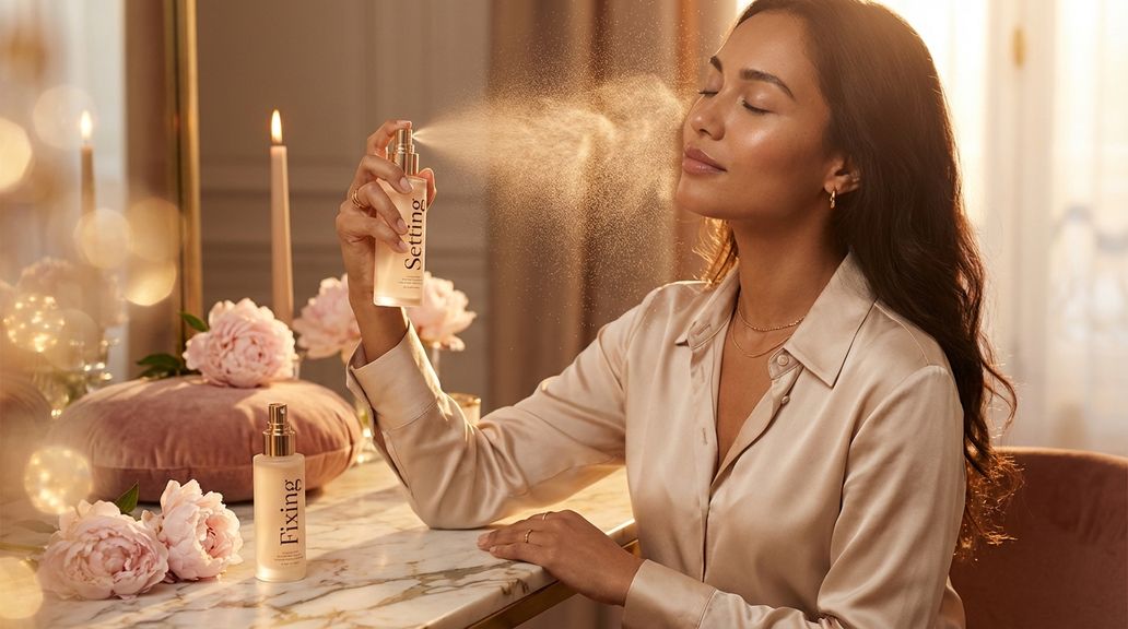 Wat is het verschil tussen setting spray en fixing spray?