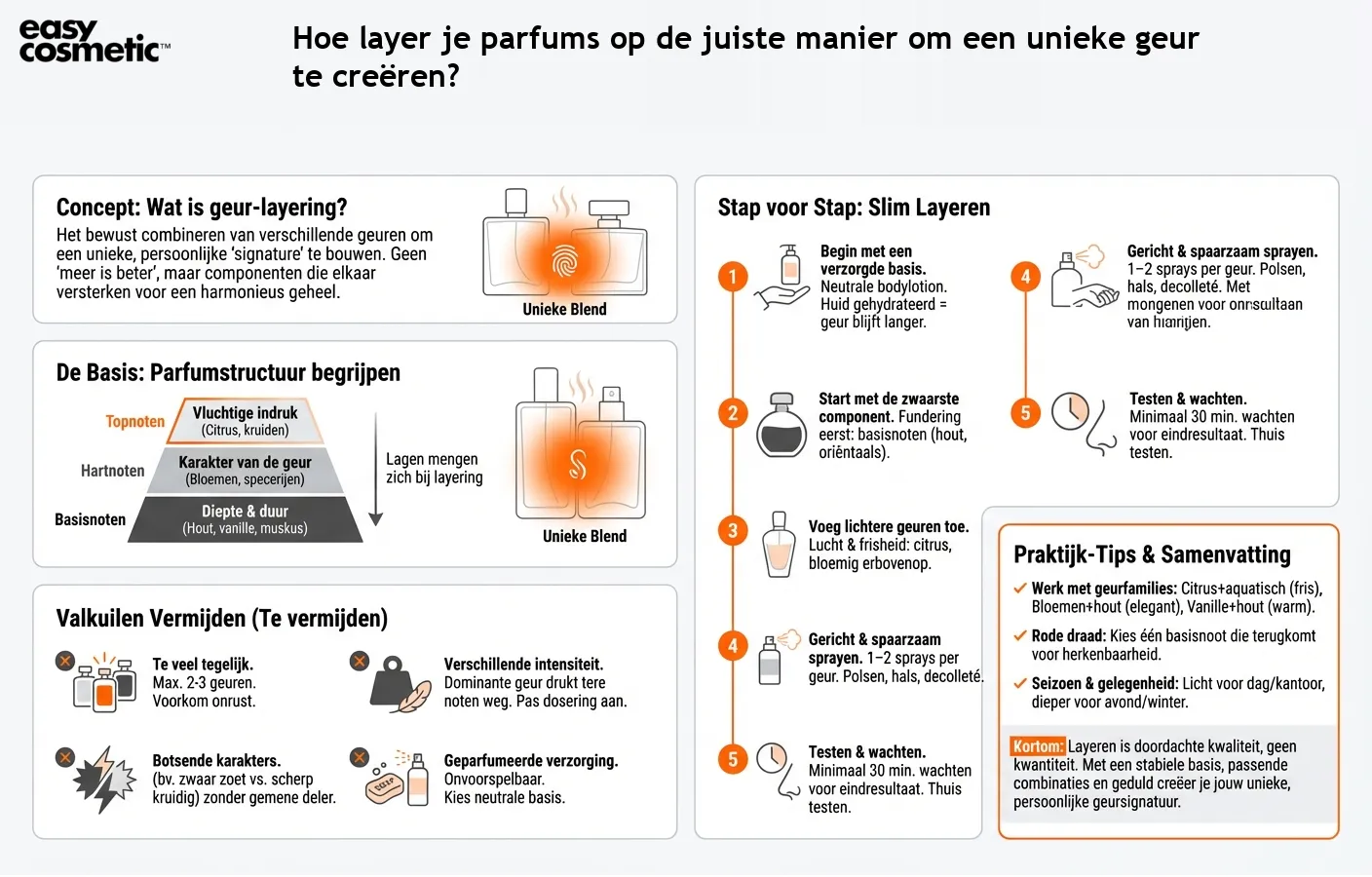 Hoe layer je parfums op de juiste manier om een unieke geur te creëren?