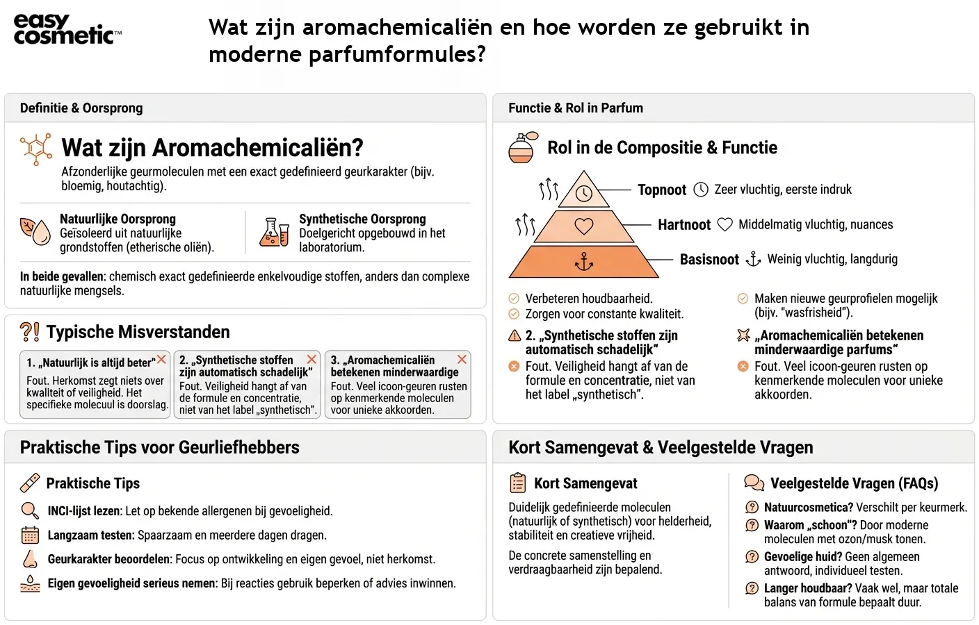 Wat zijn aromachemicaliën en hoe worden ze gebruikt in moderne parfumformules?
