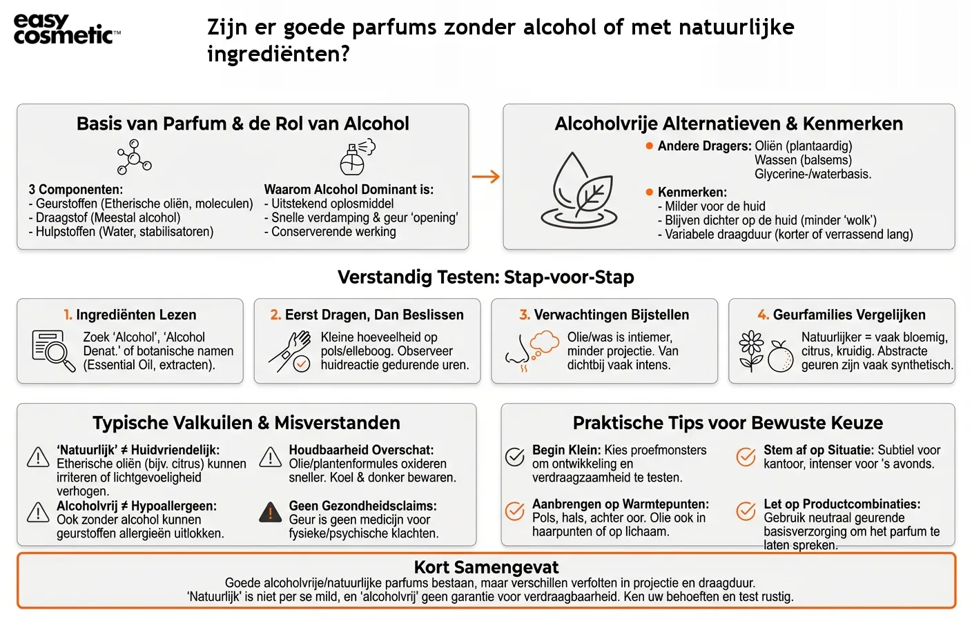 Zijn er goede parfums zonder alcohol of met natuurlijke ingrediënten?